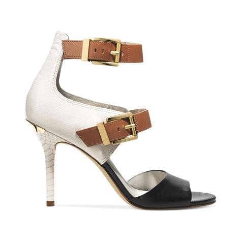 michael michael kors adriana ankle strap heels|Michael Kors Adriana Ankle Strap heels .